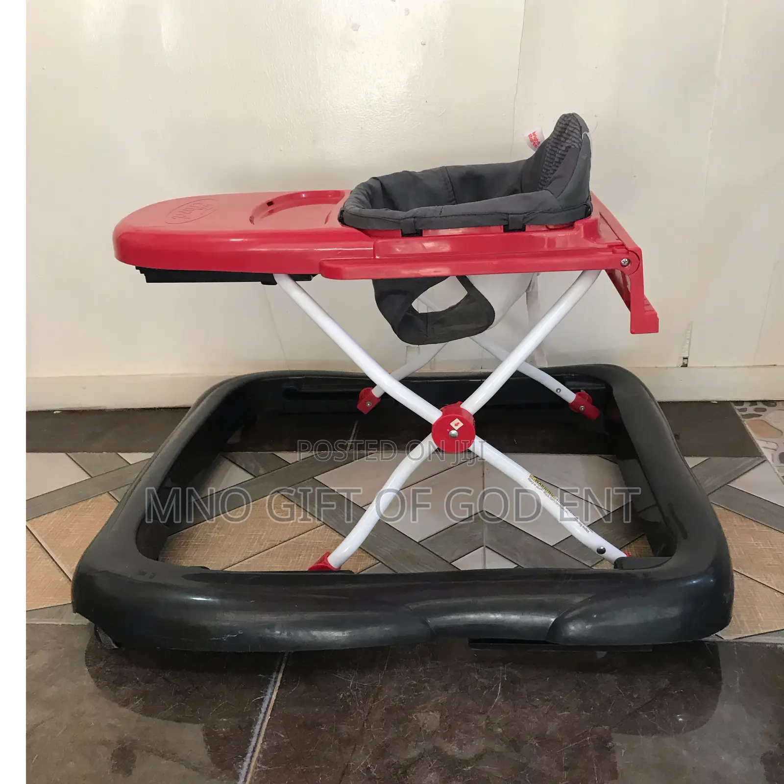 Bright Starts Ford 3 Ways to Play Walker, Red