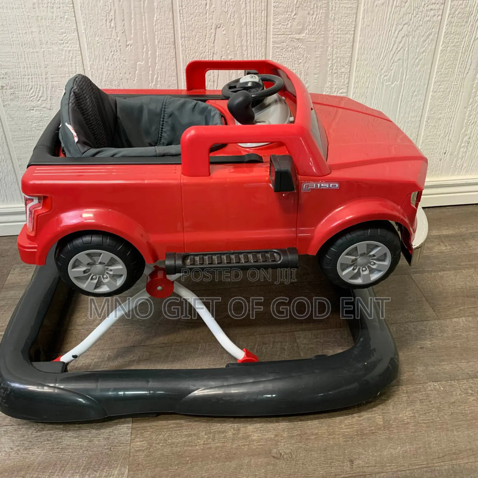 Bright Starts Ford 3 Ways to Play Walker, Red