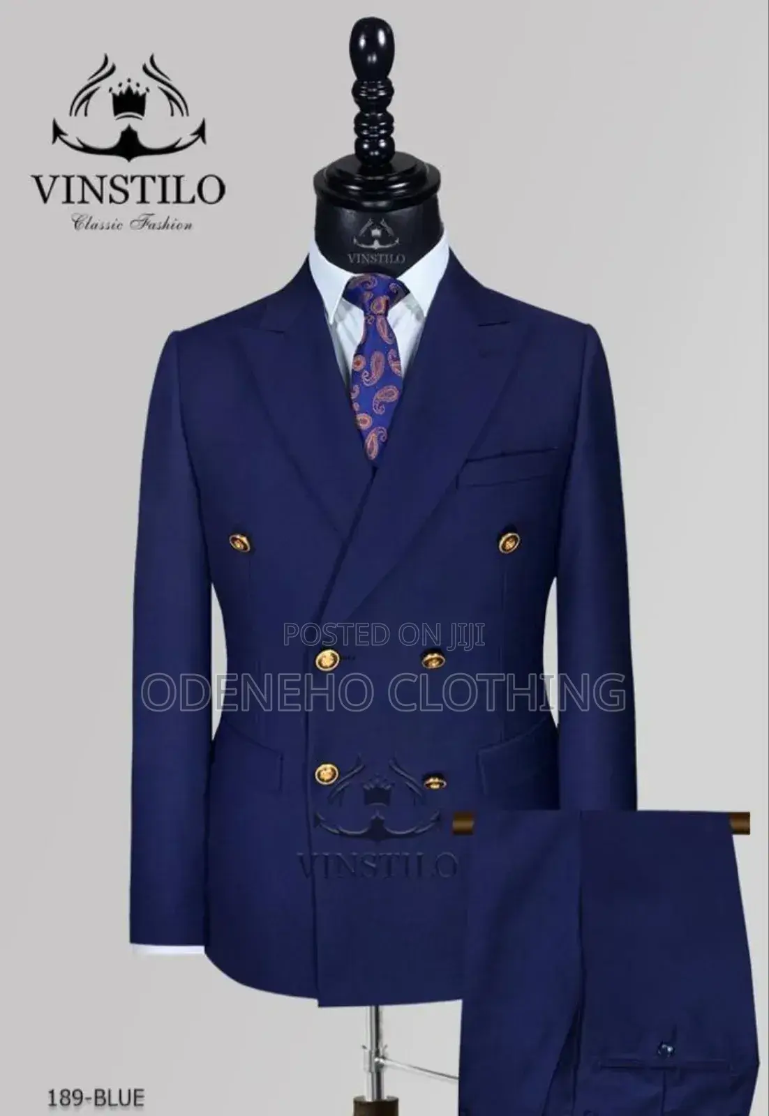 Double Breasted Suit for Men