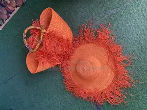 Raffia Bag and Hat