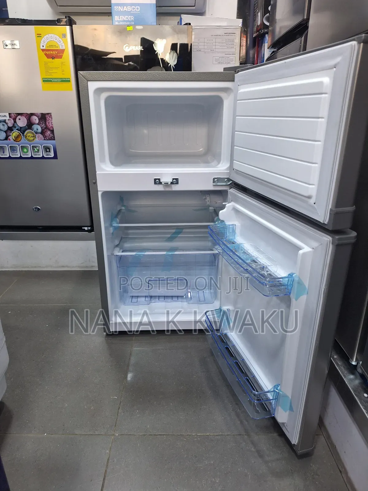 Quality_pearl 80litres Double Door Fridge