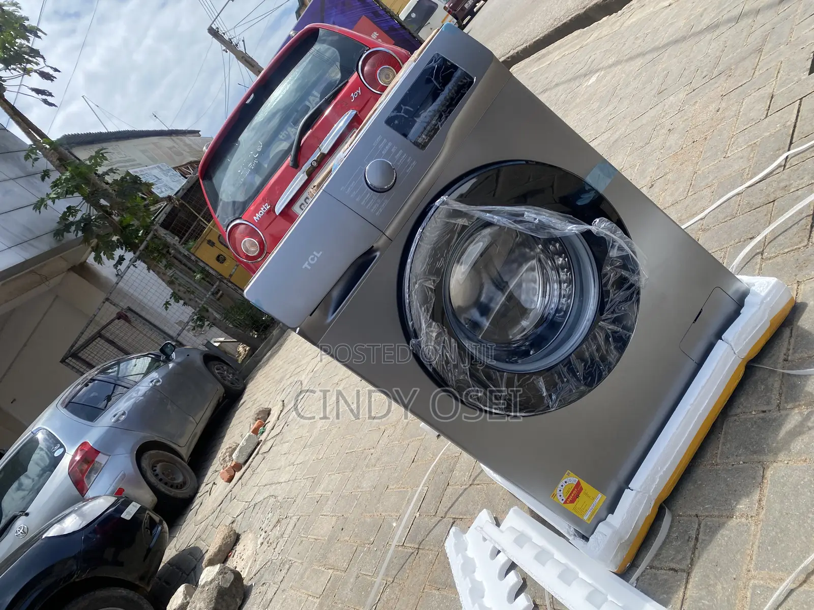 Esthetical TCL 9kg Frontload Washingmachine Fully Auto