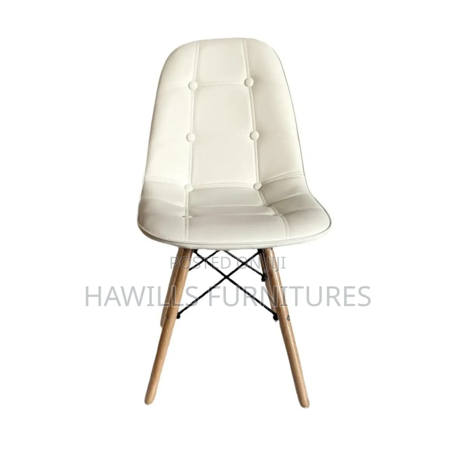 Executive Dining Chair With Wooden Legs