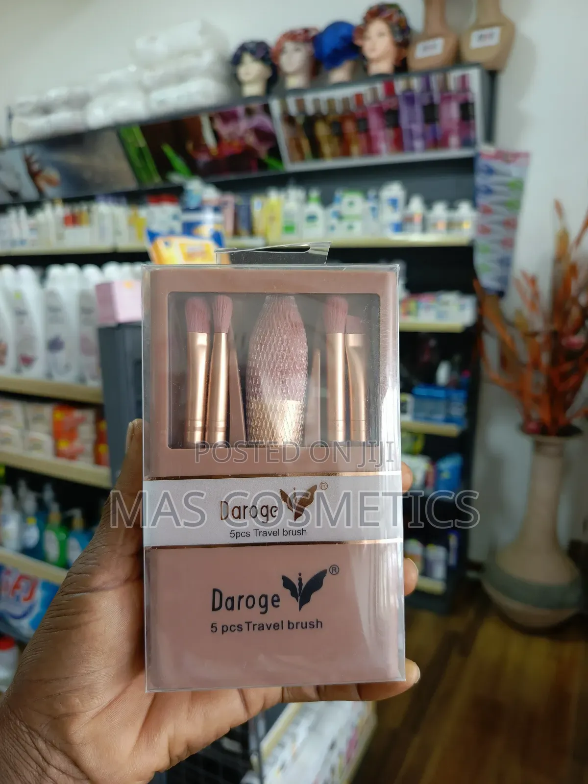 Daroge Makeup 5pcs Travel Brush Set