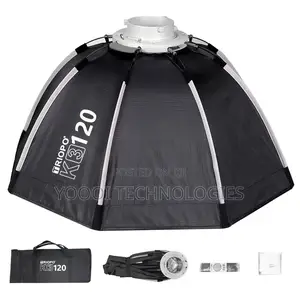 New Triopo 120cm Octagon Softbox Bowen’S Mount With Grid