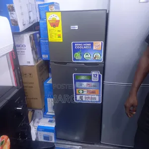 Clean Brand New Nasco 138 Littres Double Door Fridge