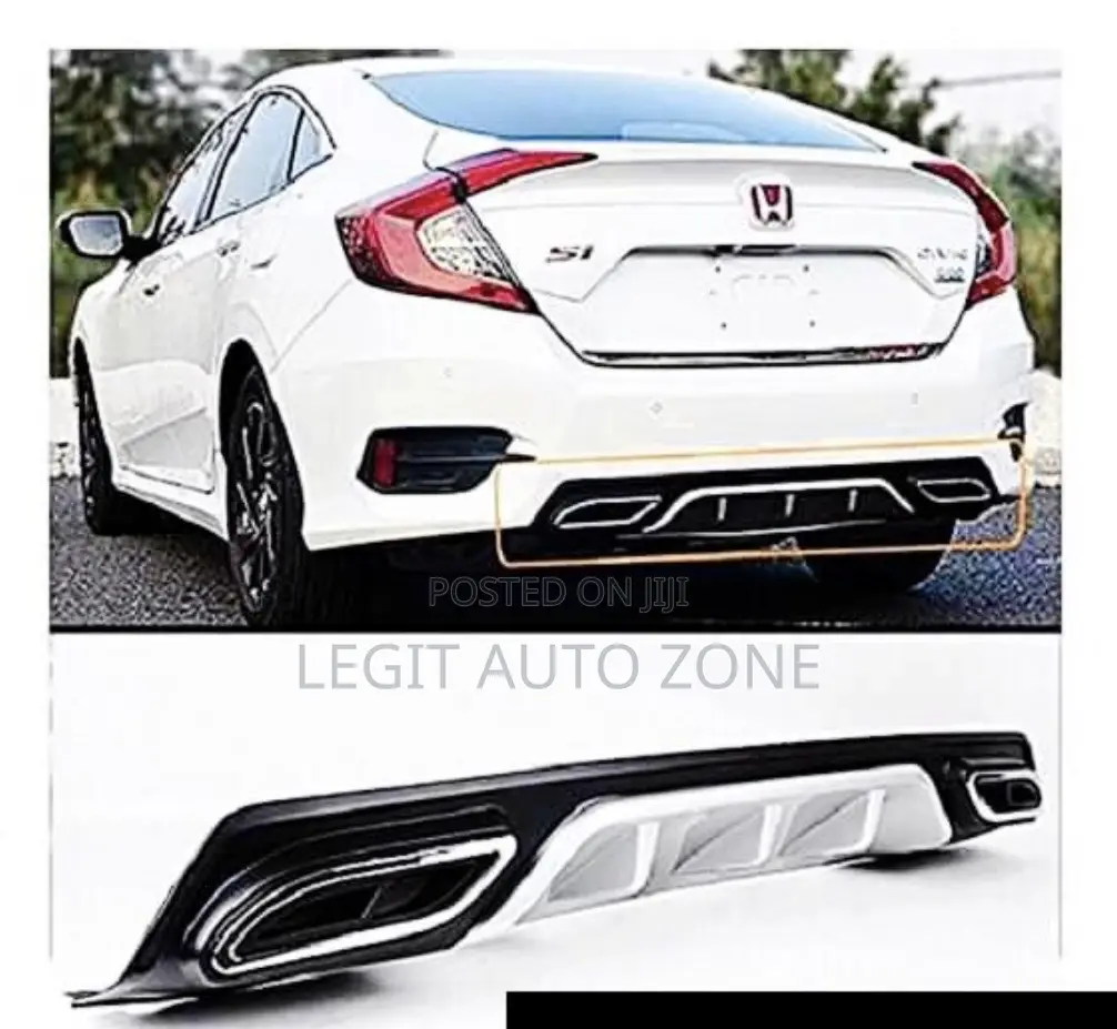 Honda Civic 2016,2017,2018,2019 Back Bumper Diffuser