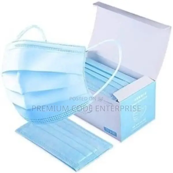 Disposable Nose Mask Blue Pack, 50pcs/Pack
