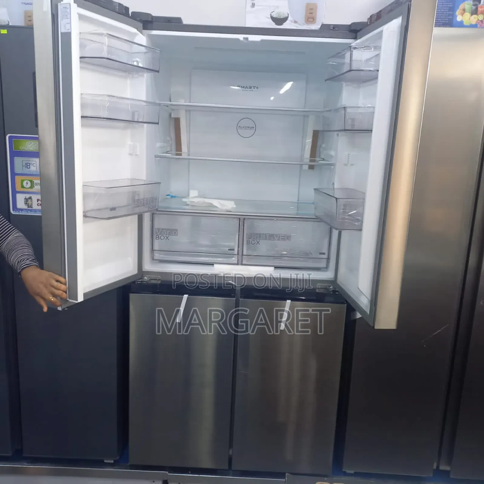 Papamupapa Midea Side by Side 4 Doors Fridge