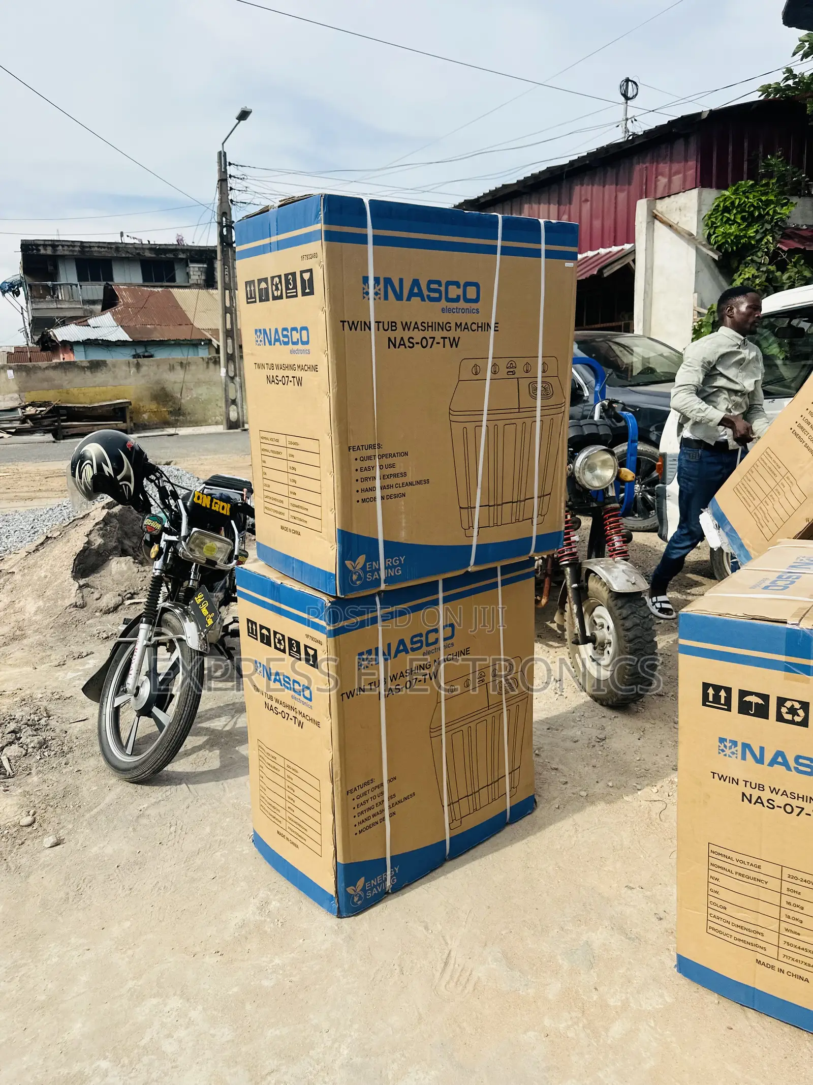 Rust Free Washing Machine 7kg Topload Nasco.