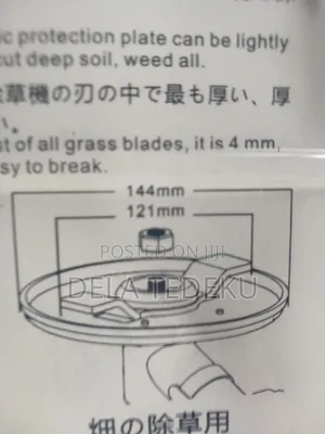 Brush Cutter Multifunctional Blade/ at Caprice Bus Stop.