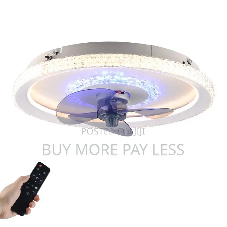 Creative Design Color Changing Ceiling Fan With Lights