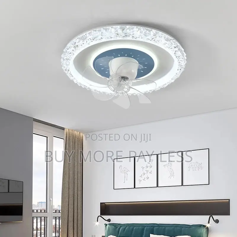 Creative Design Color Changing Ceiling Fan With Lights