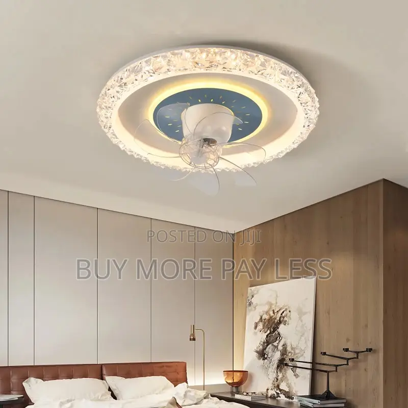 Creative Design Color Changing Ceiling Fan With Lights