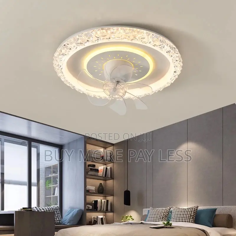 Creative Design Color Changing Ceiling Fan With Lights