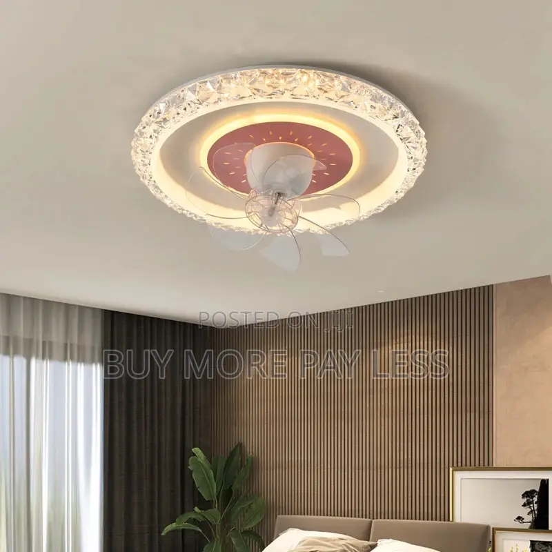 Creative Design Color Changing Ceiling Fan With Lights