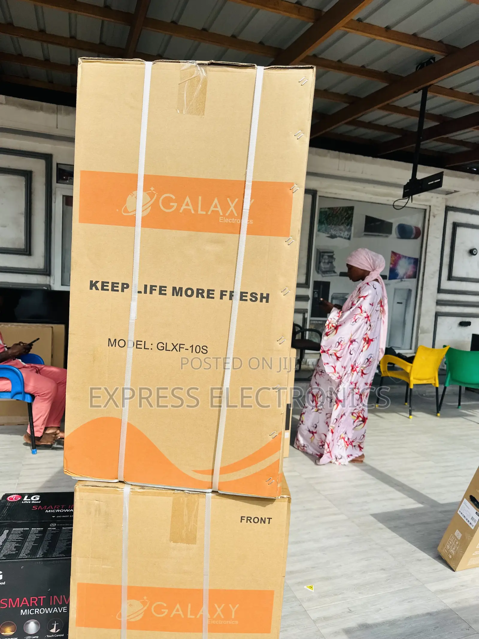 Big Capacity Single Door Fridge Galaxy