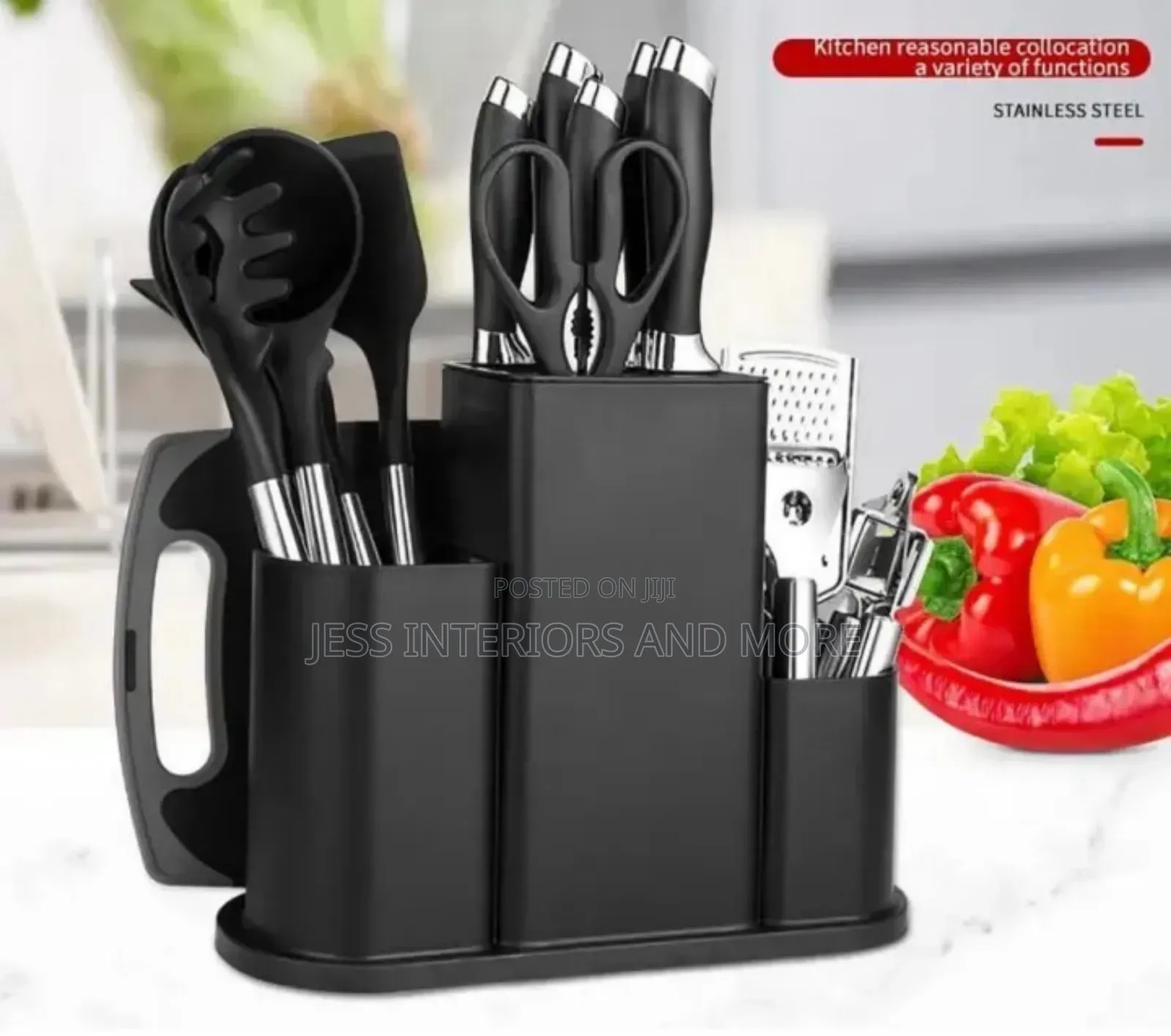 20-Piece Silicone Kitchenware Set