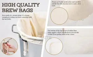 Re-Usable Cotton Cheese Cloth Bag - 50x40cm