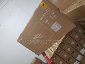 Clear Sound// TCL 43” Smart Tv
