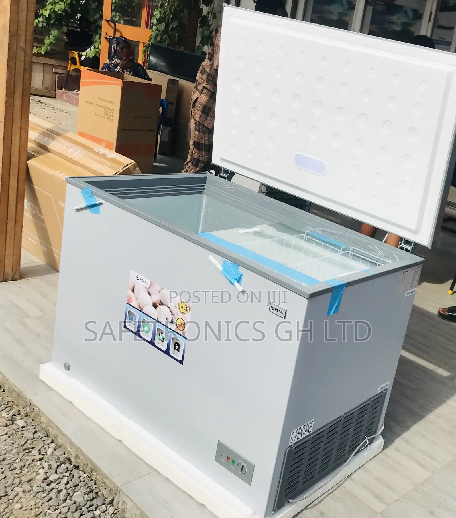 ~~ Eco Friendly 316 Liters Pearl Freezer PCF-380 1 Door 
