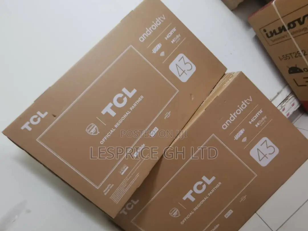 Screen Quality TCL 43” Android Smart Tv