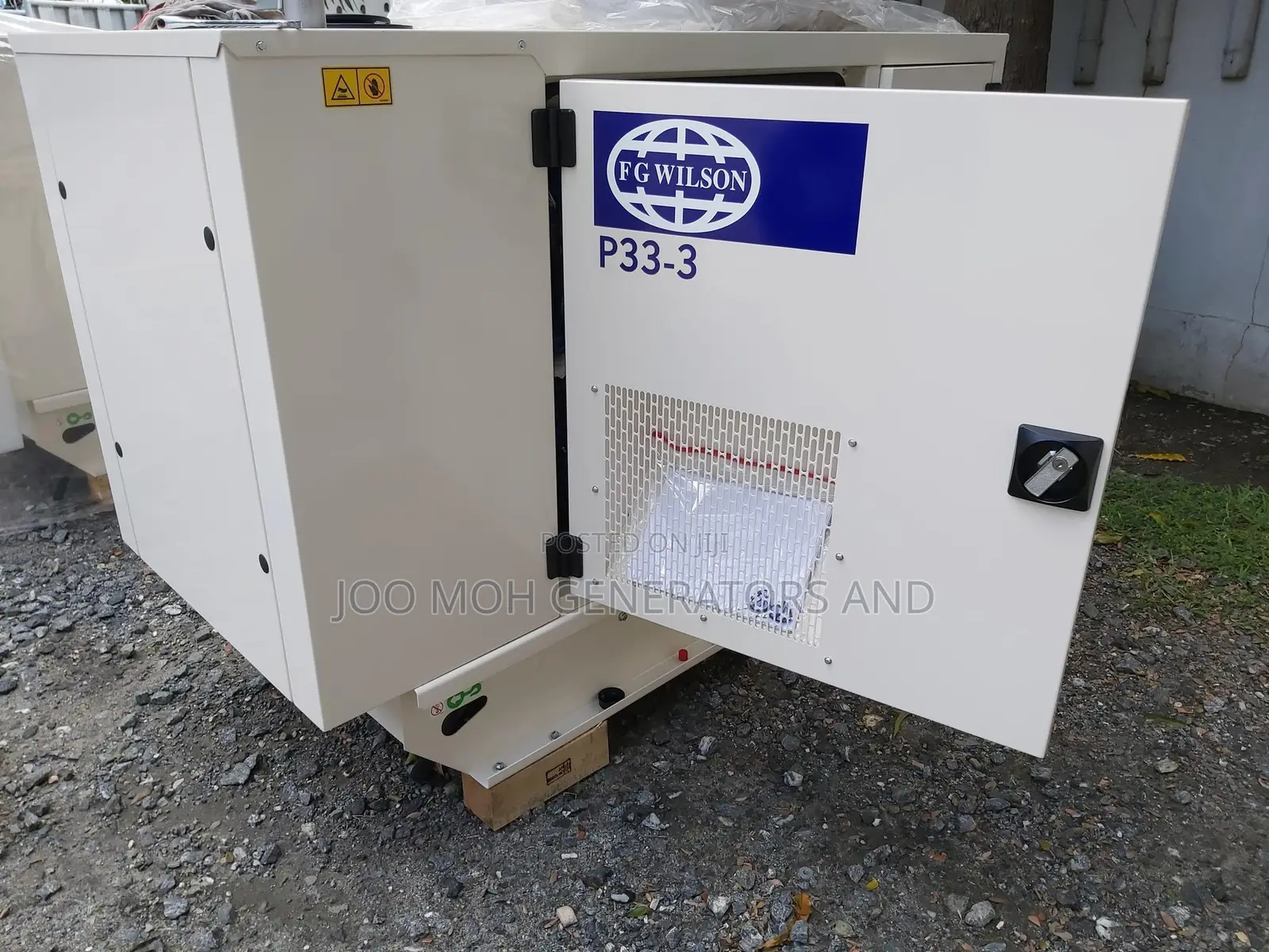 New 30/33kva Perkins Generator 2 Yrs Warranty
