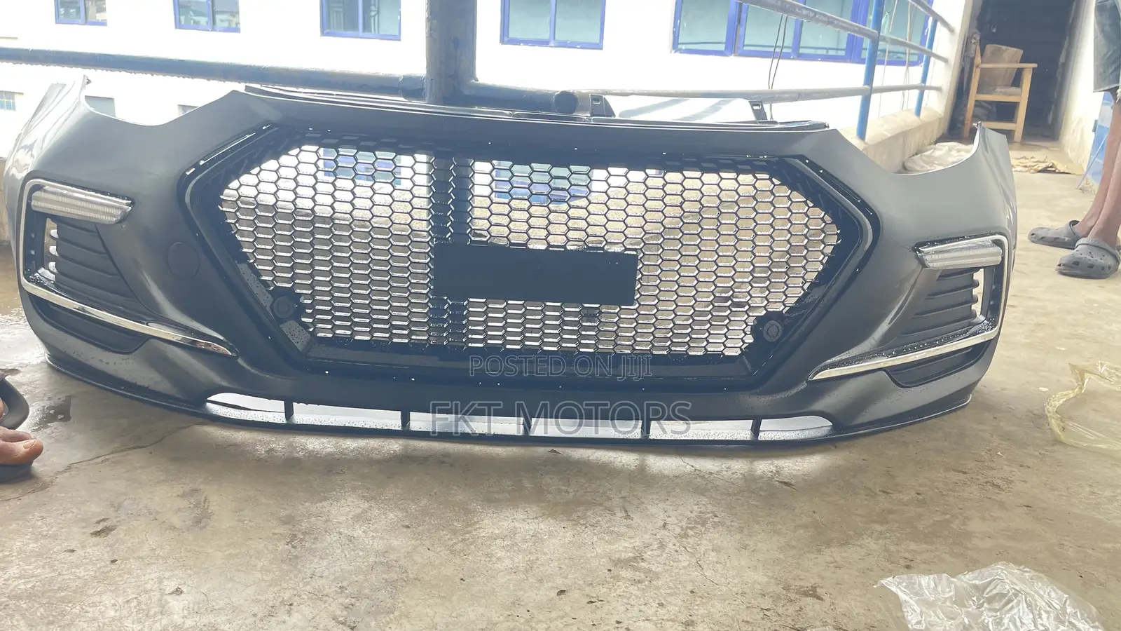 Elantra 2012/13/14/15/16/17 Front Sports Bumper Headlights