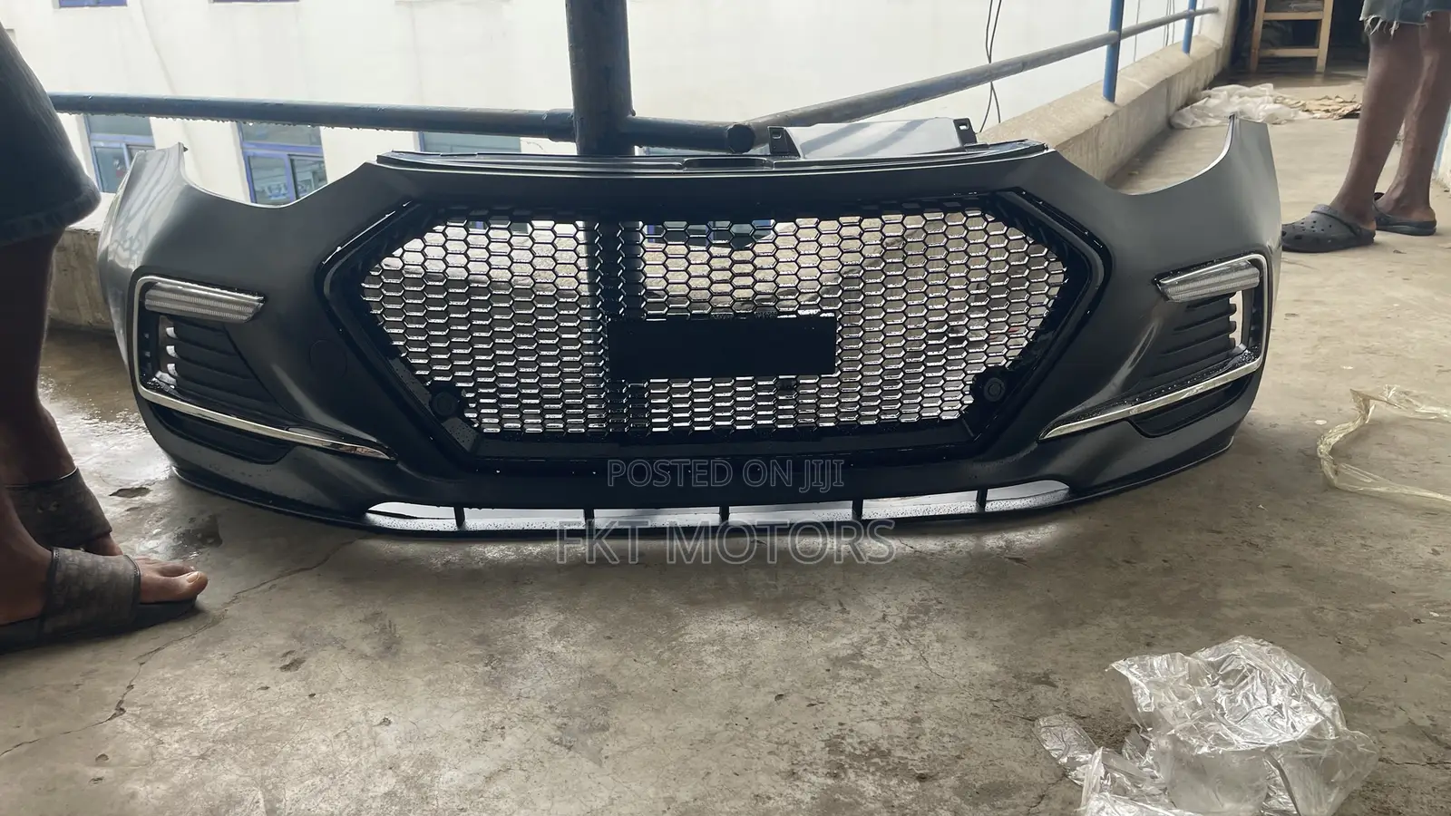 Elantra 2012/13/14/15/16/17 Front Sports Bumper Headlights