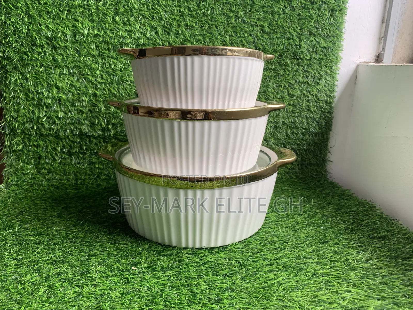 3 Set Ceramic Dish Bowl