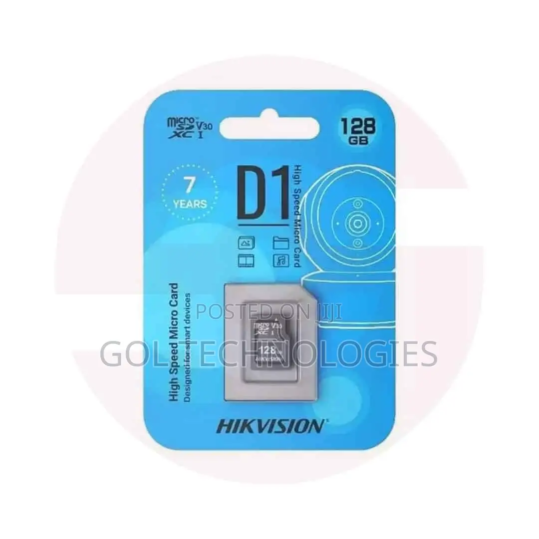 Hikvision HS-TF-D1 128GB Memory Card (Black) Micro SD Card