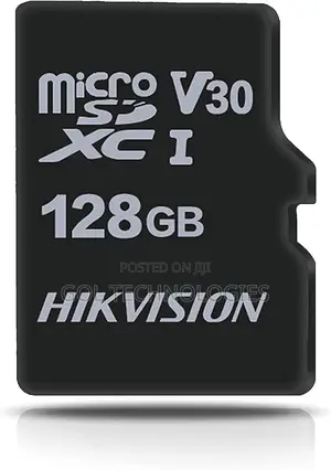 Hikvision HS-TF-D1 128GB Memory Card (Black) Micro SD Card