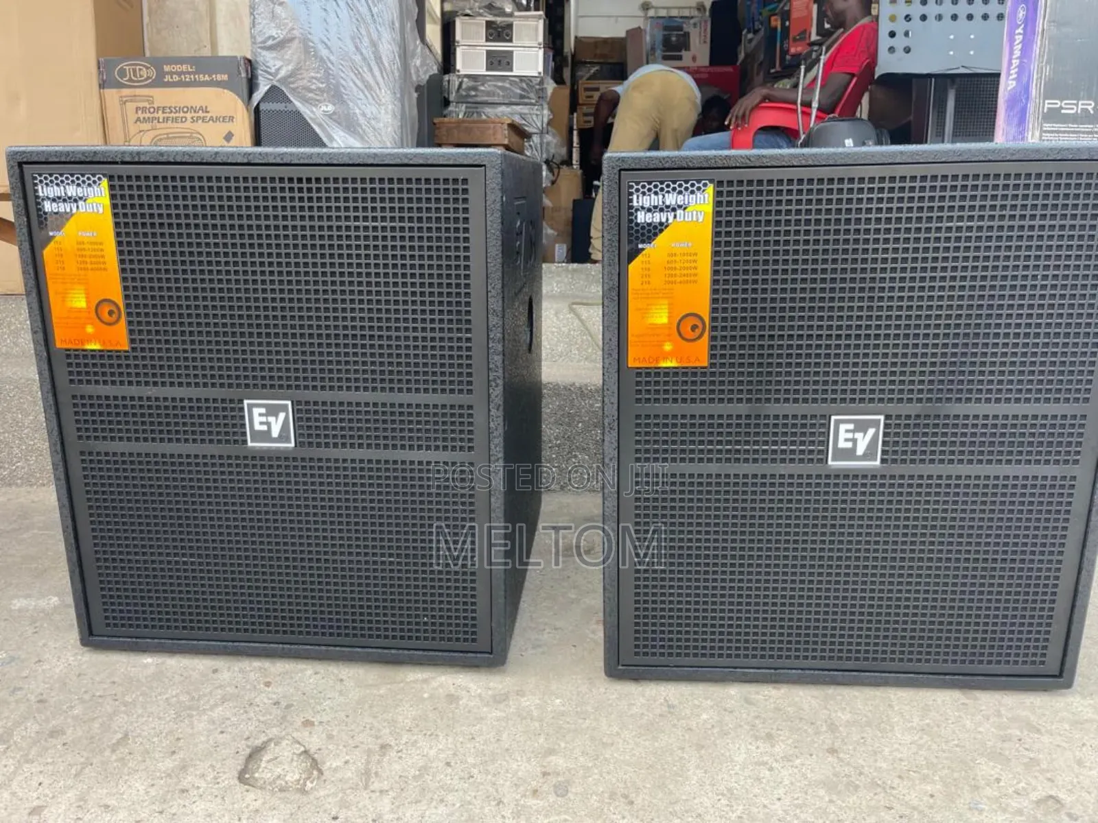 EV Single Bass Subwoofer Speaker