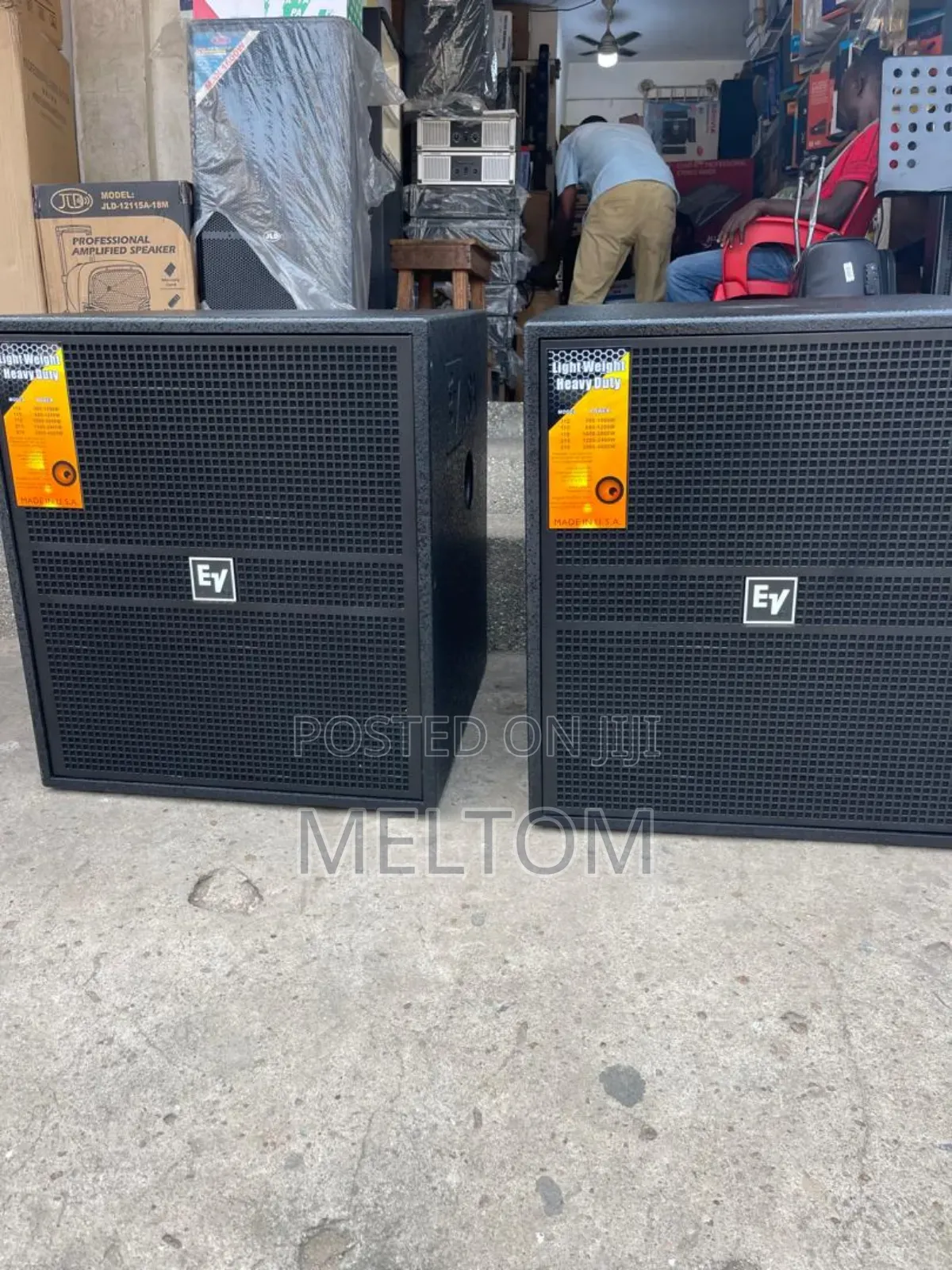 EV Single Bass Subwoofer Speaker