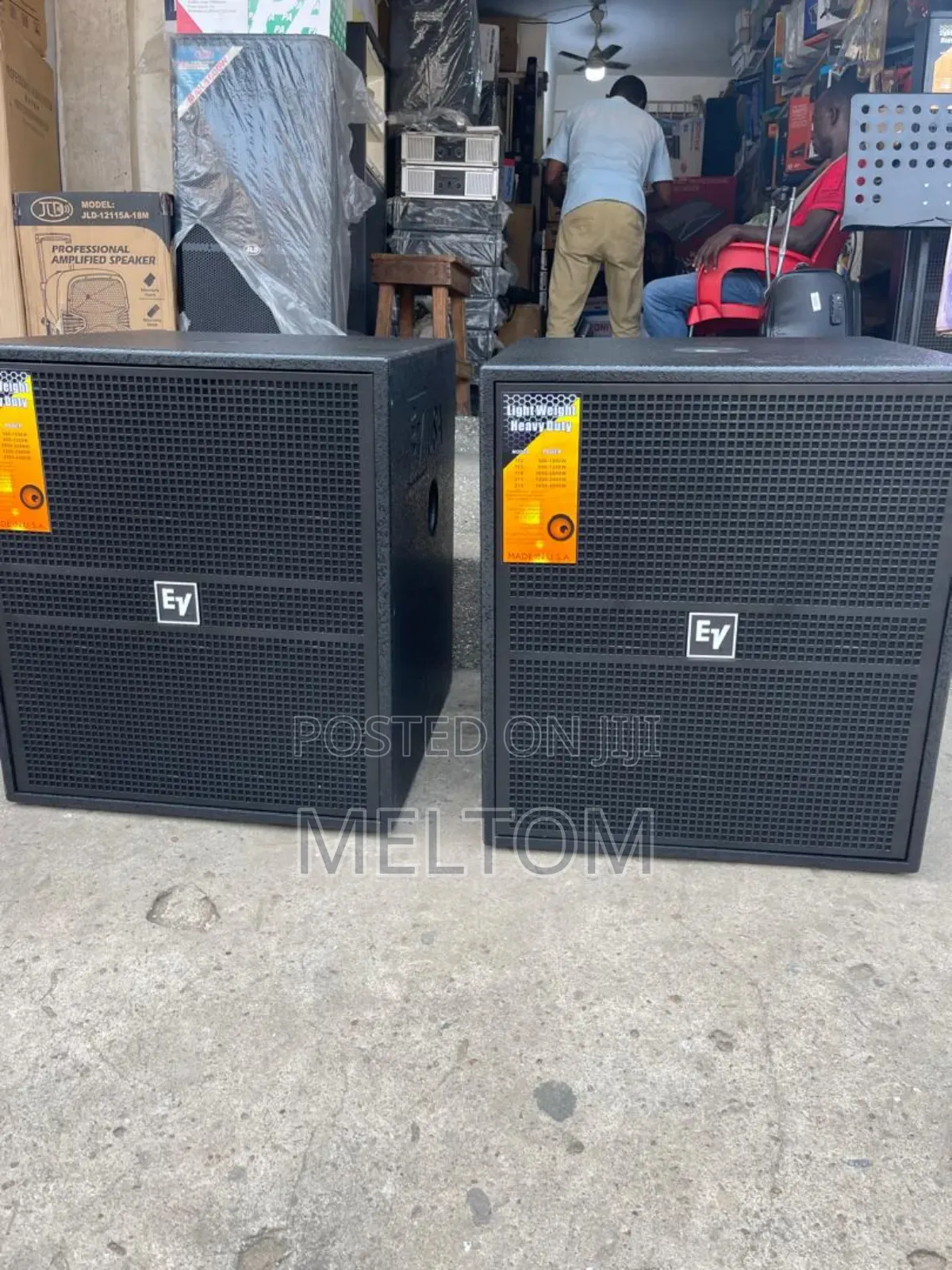 EV Single Bass Subwoofer Speaker