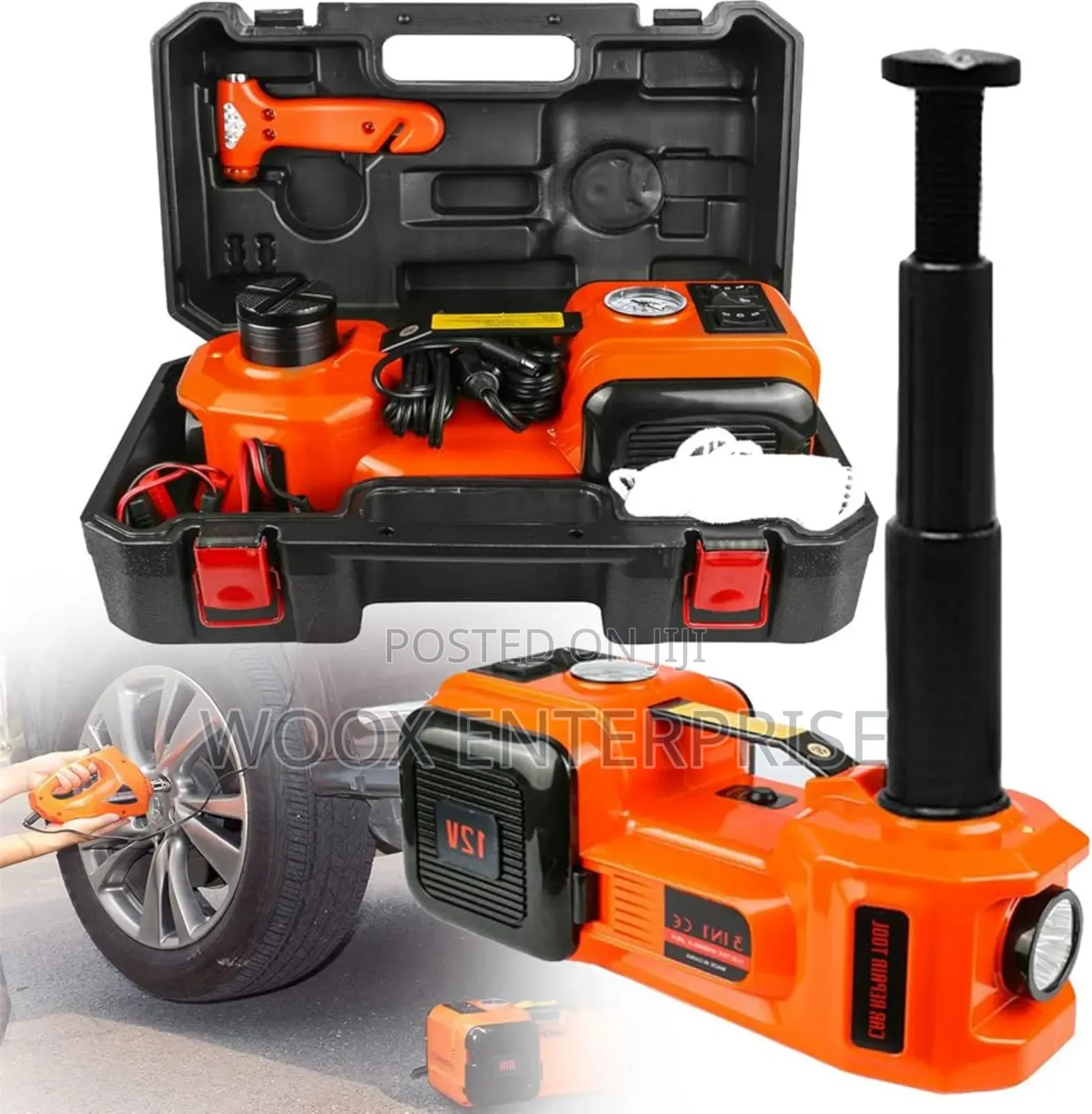 5 in 1 Electric Car Jack Set (5ton)