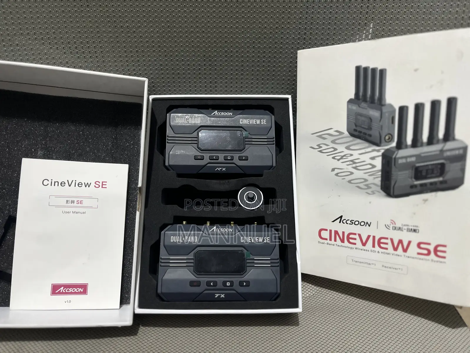Accsoon Cineview Se Video Transmitter 1200ft Hdmi/Sdi