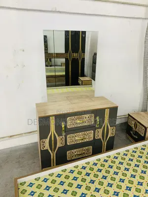 Bed Room Set, Wardrobe, Dresser, Bed