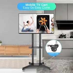Mobile Tv Stand Used for Mounting TVS Between 32”-70”