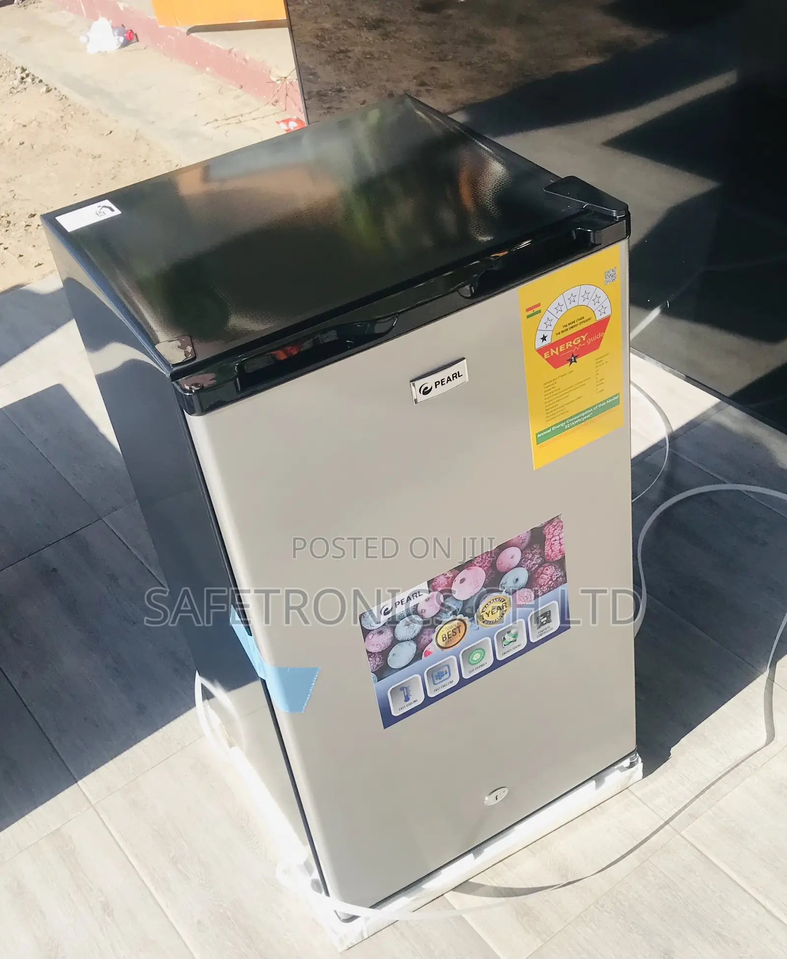 Choose Topfreezer Gray 82 Liters Pearl PF-111H Fridge