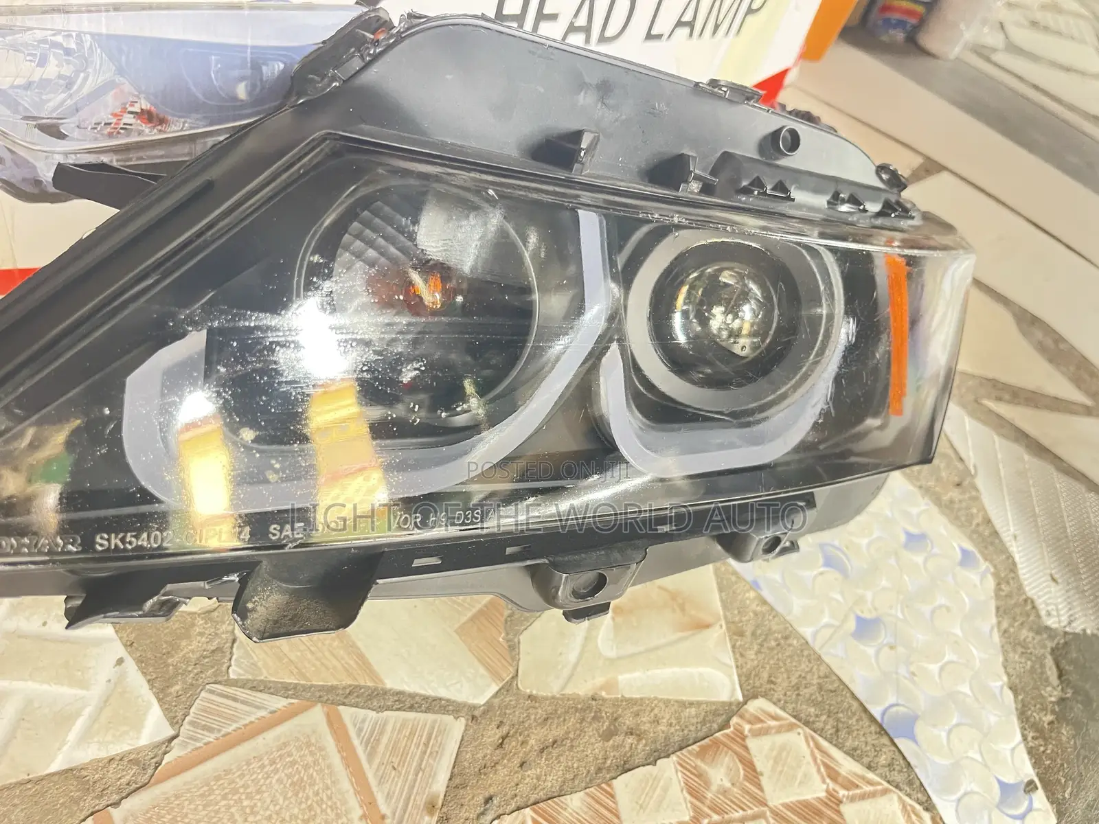 Chevrolet Impala Headlight Speck Left Side