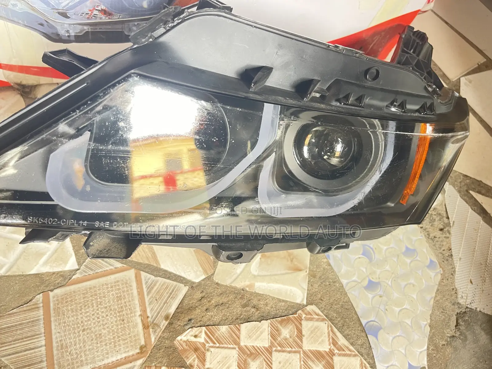 Chevrolet Impala Headlight Speck Left Side