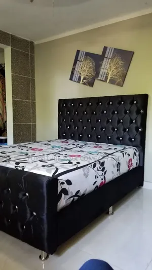 Classic Queen Size Bed With Mattress . Free Delivery