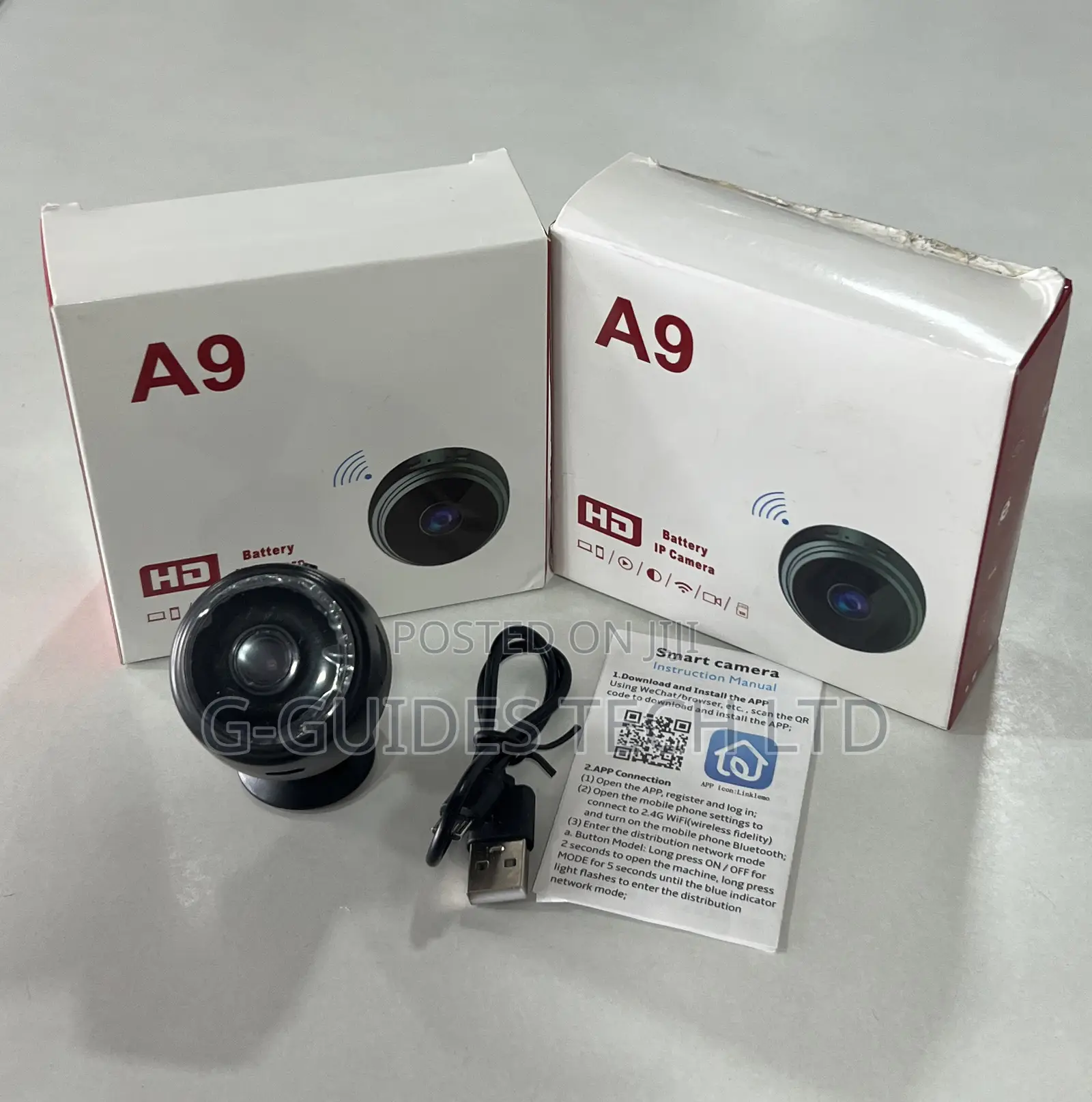 A9 Wifi Hidden Camera, A9 Spy Wi-Fi Camera 2mp