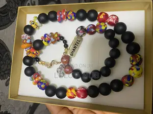 African Bracelet and Necklace Set