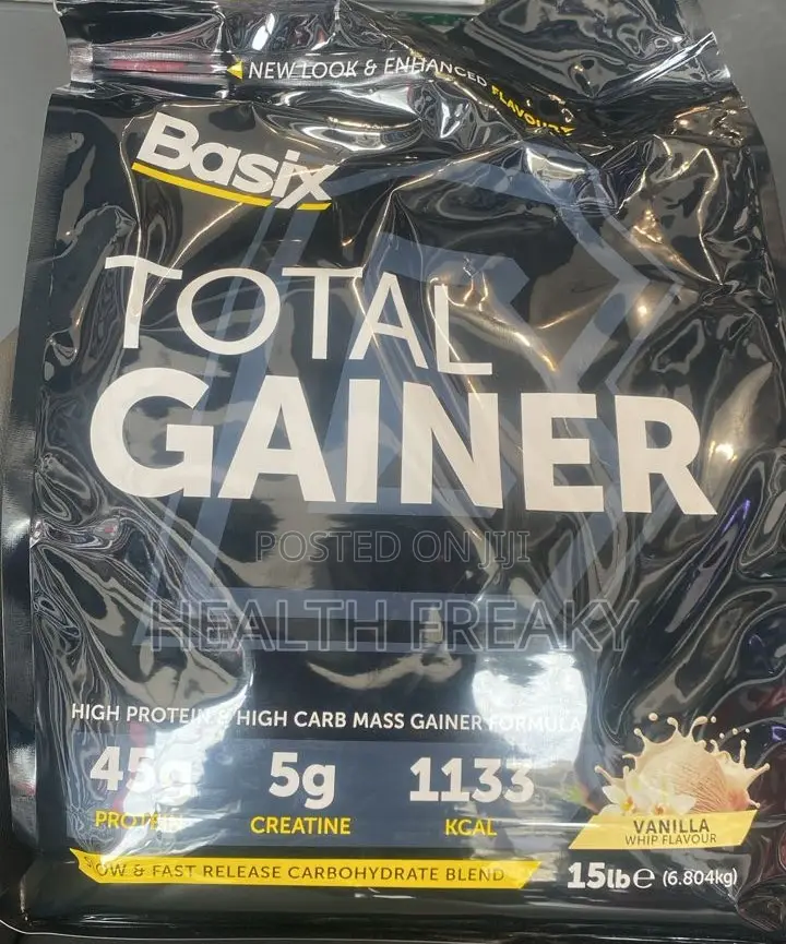Protein Basix Total Gainer Protein Weight Gainer Muscle Builder