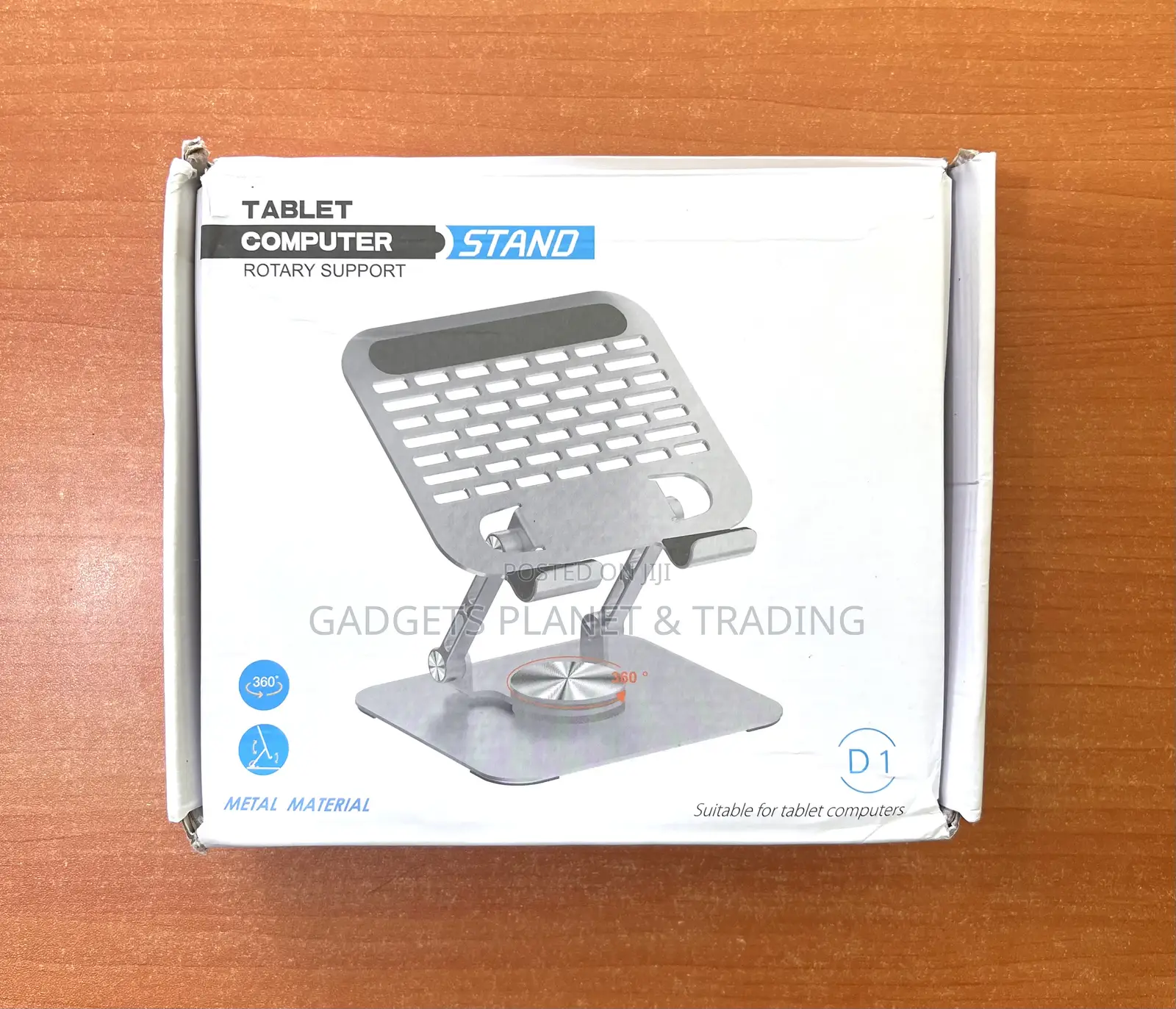 Aluminum Alloy Rotary Bracket for Tablet Laptop Support - D1