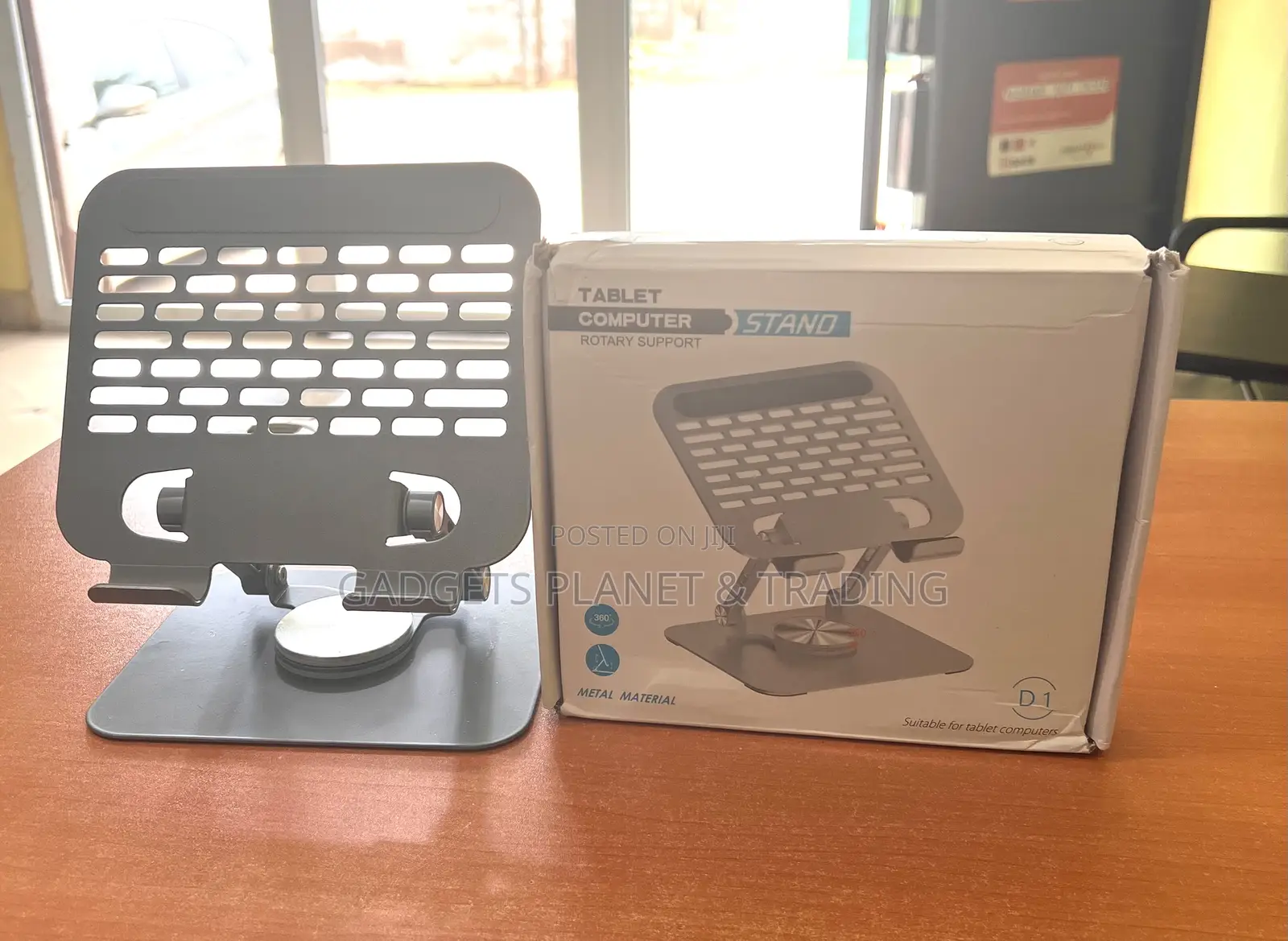 Aluminum Alloy Rotary Bracket for Tablet Laptop Support - D1