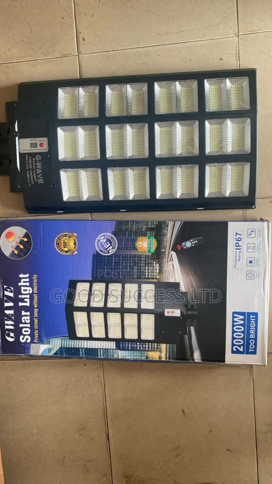 2400 Watt Street Light
