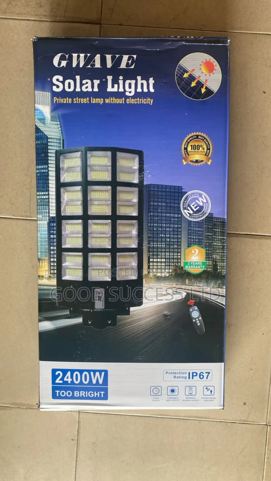 2400 Watt Street Light